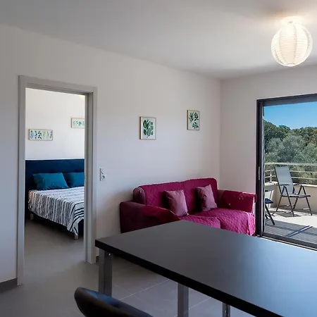 Apartment Domaine D'arca Corse Du Sud Vecchio - T2 Neuf - Piscine Et Tennis - 4 Personnes 